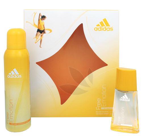 Adidas Free Emotion - toaletní voda s rozprašovačem 30 ml   deodorant ve spreji 150 ml, Adidas, Free, Emotion, toaletní, voda, rozprašovačem, 30, ml, , deodorant, ve, spreji, 150, ml