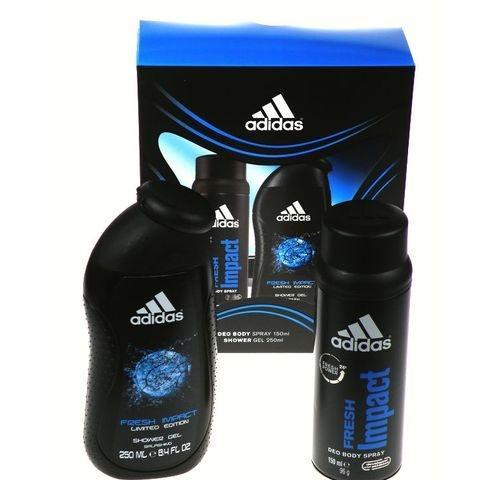 Adidas Fresh Impact Deodorant 150ml DSP 150ml   250ml sprchový gel