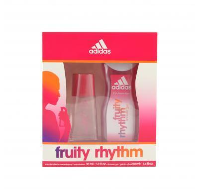 ADIDAS Fruity Rhythm dárková sada – toaletní voda 30 ml   sprchový gel 250 ml, ADIDAS, Fruity, Rhythm, dárková, sada, –, toaletní, voda, 30, ml, , sprchový, gel, 250, ml