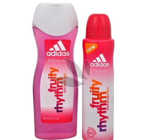 Adidas Fruity Rhythm - deodorant ve spreji 150 ml   sprchový gel 250 ml
