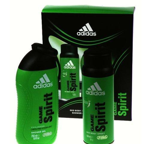 Adidas Game Spirit Deodorant 150ml DSP 150ml   250ml sprchový gel