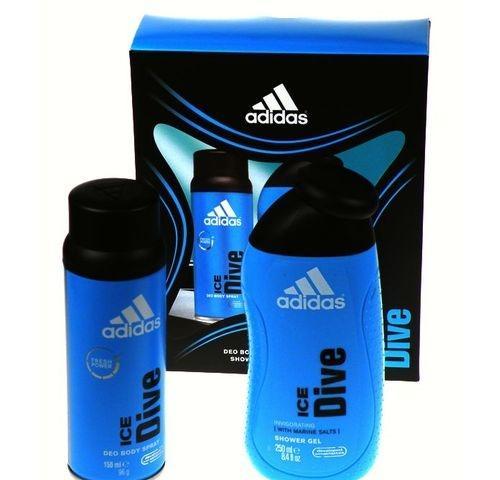 Adidas Ice Dive Deodorant 150ml DSP 150ml   250ml sprchový gel