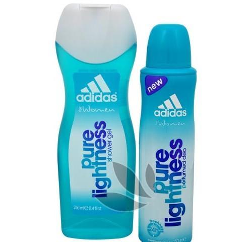 Adidas Pure Lightness - deodorant ve spreji 150 ml   sprchový gel 250 ml