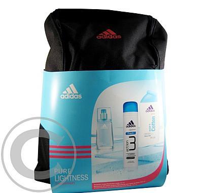 ADIDAS Pure Lightness edt 30ml   deo   sprchový gel   batoh, ADIDAS, Pure, Lightness, edt, 30ml, , deo, , sprchový, gel, , batoh