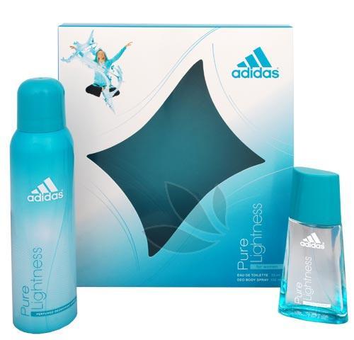 Adidas Pure Lightness - toaletní voda s rozprašovačem 30 ml   deodorant ve spreji 150 ml