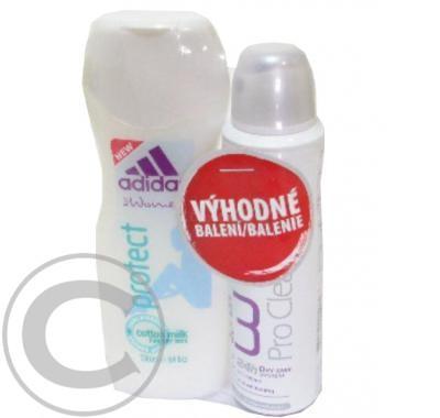 Adidas spray Clear 150ml   sprchový gel Protect 250ml