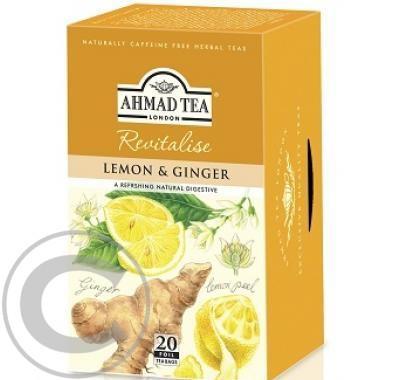 AHMAD TEA Citron & Zázvor 20 sáčků, AHMAD, TEA, Citron, &, Zázvor, 20, sáčků