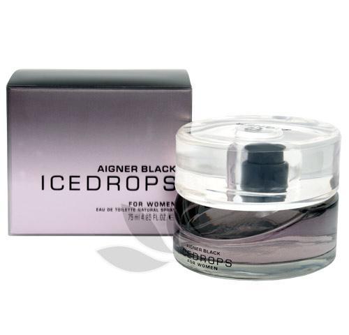 Aigner Black Icedrops Women - toaletní voda s rozprašovačem 75 ml