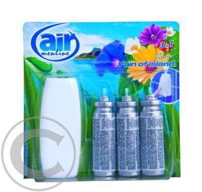 Air menline happy spray 3x15ml Rain of island