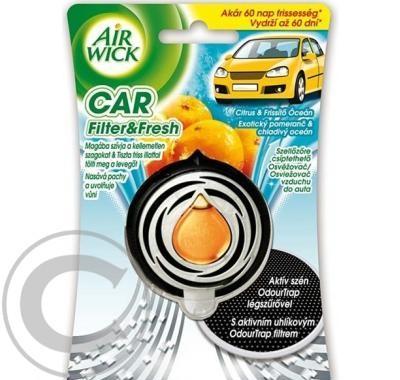 AIR WICK Car Exotický pomeranč a chladivý oceán 3 ml, AIR, WICK, Car, Exotický, pomeranč, chladivý, oceán, 3, ml