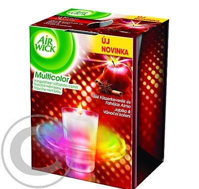 Airwick duhová svíčka jablko/koření 155g, Airwick, duhová, svíčka, jablko/koření, 155g