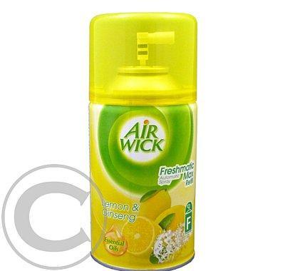 Airwick Fresh Matic náplň 250ml Citrón & Ženšen, Airwick, Fresh, Matic, náplň, 250ml, Citrón, &, Ženšen