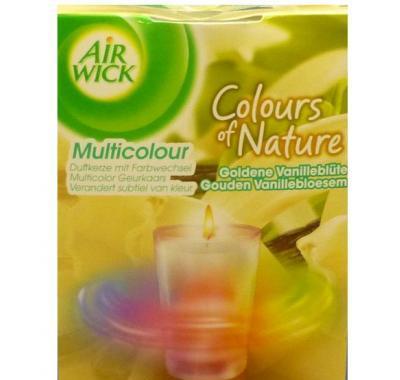 Airwick svíčka MultiColour čokoládovo-vanilková 155g, Airwick, svíčka, MultiColour, čokoládovo-vanilková, 155g