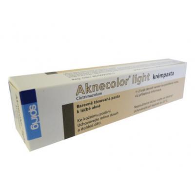 AKNECOLOR LIGHT KRÉMPASTA  1X30GM 1% Pasta, AKNECOLOR, LIGHT, KRÉMPASTA, 1X30GM, 1%, Pasta