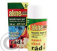 AKNESKIN kyselý mycí gel 100ml, AKNESKIN, kyselý, mycí, gel, 100ml