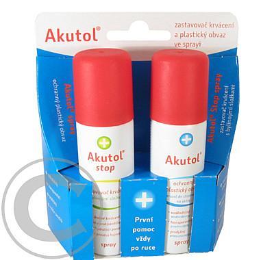 AKUTOL spray   AKUTOL STOP spray DUOPACK 2x60ml, AKUTOL, spray, , AKUTOL, STOP, spray, DUOPACK, 2x60ml