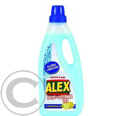 Alex 750ml 2v1 čistič leštěnka dlažba,lino, Alex, 750ml, 2v1, čistič, leštěnka, dlažba,lino