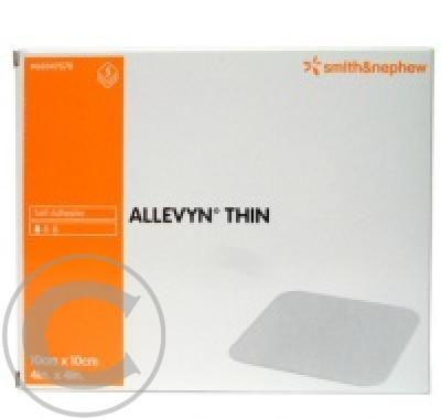 Allevyn Thin 10cmx10cm pěny polyuretanové 5ks