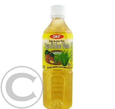 ALOE VERA OKF Ananas 500ml bez cukru, ALOE, VERA, OKF, Ananas, 500ml, bez, cukru