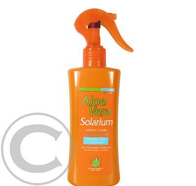 Aloe Vera Solarium opalovací solární voda 250ml, Aloe, Vera, Solarium, opalovací, solární, voda, 250ml