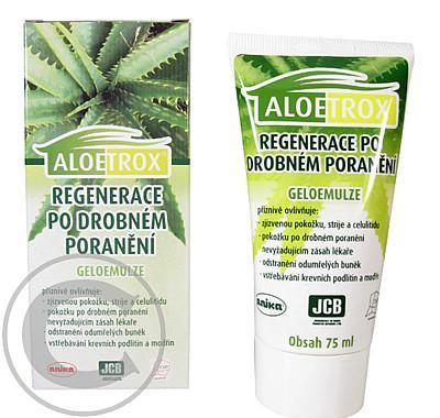 ALOETROX Regenerace po drobném poranění gelová emulze 75ml, ALOETROX, Regenerace, po, drobném, poranění, gelová, emulze, 75ml