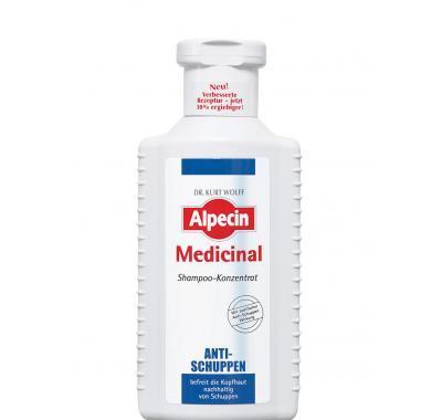 ALPECIN Medicinal koncentrovaný šampon proti lupům 200ml, ALPECIN, Medicinal, koncentrovaný, šampon, proti, lupům, 200ml