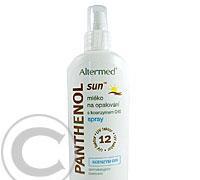 ALTERMED Panthenol Sun OF12 Q10 mléko opal.-spray