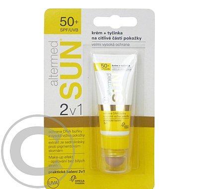 ALTERMED SUN 2v1 krém SPF 50  20ml   tyčinka SPF50  3g, ALTERMED, SUN, 2v1, krém, SPF, 50, 20ml, , tyčinka, SPF50, 3g