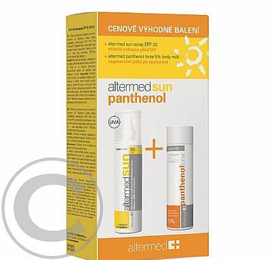 ALTERMED sun pack spray SPF20 200ml   sunStick SPF50