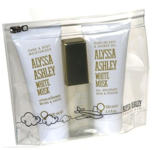 Alyssa Ashley White Musk Toaletní voda 25ml Edt 25ml   100ml tělový gel   100ml sprchový gel