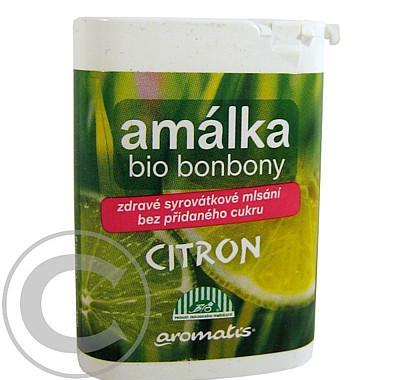 Amálka BIO syrovátkové bonbóny citrón 21g, Amálka, BIO, syrovátkové, bonbóny, citrón, 21g