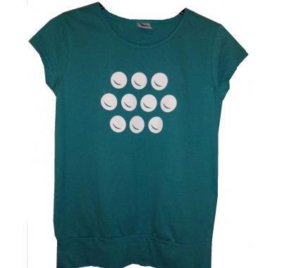 AMALTHEA Dámské triko módní tyrkysové barvy velikost L