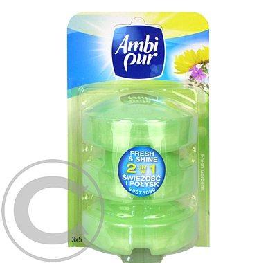 Ambi Pur WC blok náhradní náplň 3x55ml Fresh Garden, Ambi, Pur, WC, blok, náhradní, náplň, 3x55ml, Fresh, Garden