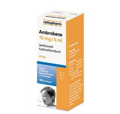 AMBROBENE 15 MG/5 ML  1X100ML Sirup, AMBROBENE, 15, MG/5, ML, 1X100ML, Sirup