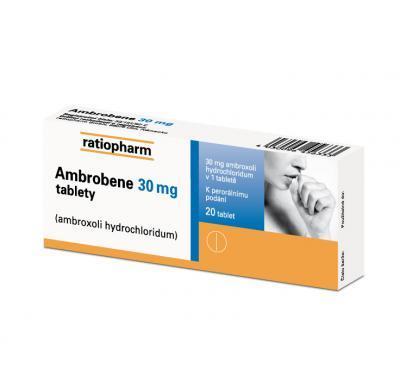 AMBROBENE 30 MG  20X30MG Tablety, AMBROBENE, 30, MG, 20X30MG, Tablety