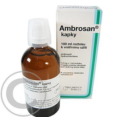 AMBROSAN KAPKY  1X100ML Kapky, roztok, AMBROSAN, KAPKY, 1X100ML, Kapky, roztok