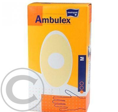 Ambulex Vinyl rukavice vinylové pudrované M 100 ks, Ambulex, Vinyl, rukavice, vinylové, pudrované, M, 100, ks