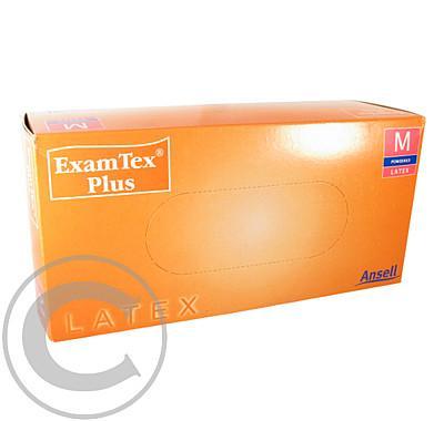 ANSELL - rukavice ExamTex Plus - nesterilní, pudrované, latexové  