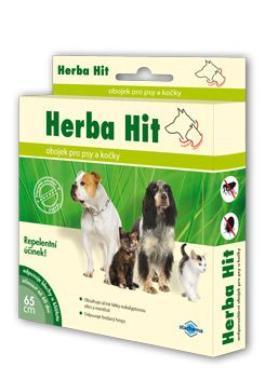 Antiparazitární obojek Herba Hit 65cm psi a kočky, Antiparazitární, obojek, Herba, Hit, 65cm, psi, kočky