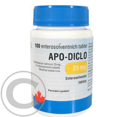 APO-DICLO 25 MG  100X25MG Tablety, APO-DICLO, 25, MG, 100X25MG, Tablety