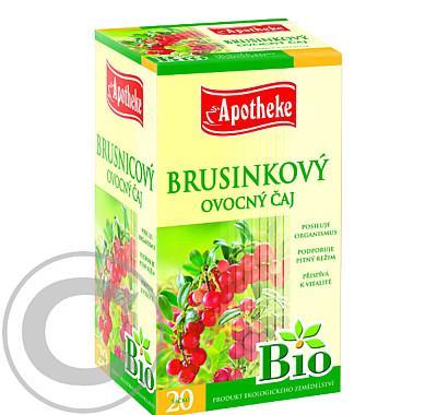 Apotheke BIO Brusinkový ovocný čaj 20x1,8g