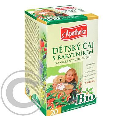 Apotheke BIO Dětský čaj s rakytníkem na obranyschopnost 20 x 1.5g, Apotheke, BIO, Dětský, čaj, rakytníkem, obranyschopnost, 20, x, 1.5g