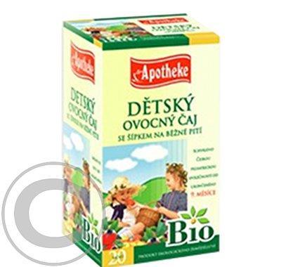 Apotheke BIO Dětský ovocný čaj se šípkem 20x2g