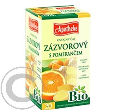 Apotheke BIO Zázvorový čaj s pomerančem 20 x 1.5g, Apotheke, BIO, Zázvorový, čaj, pomerančem, 20, x, 1.5g