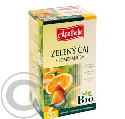 Apotheke BIO Zelený čaj s pomerančem 20x1.5g