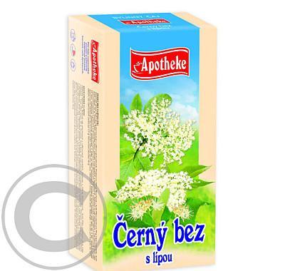 Apotheke Černý bez s lípou čaj 20x1.5g