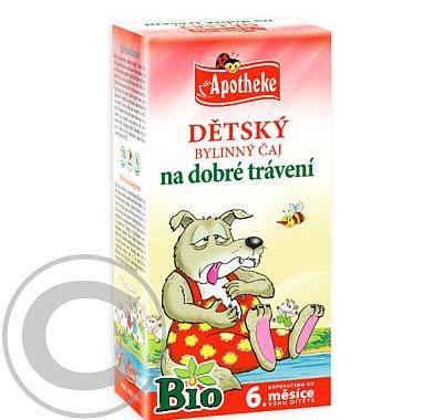 Apotheke Dětský čaj BIO dobré trávení 20x1.5g n.s., Apotheke, Dětský, čaj, BIO, dobré, trávení, 20x1.5g, n.s.