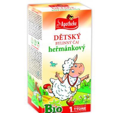 Apotheke Dětský čaj BIO heřmánkový 20x1g, Apotheke, Dětský, čaj, BIO, heřmánkový, 20x1g