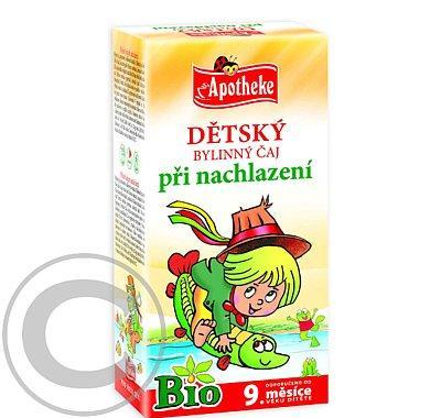 Apotheke Dětský čaj BIO při nachlazení 20x1.5g n.s.