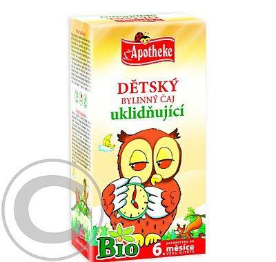 Apotheke Dětský čaj BIO uklidňující 20x1.5g n.s.